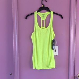 Highlighter Yellow Workout Tank